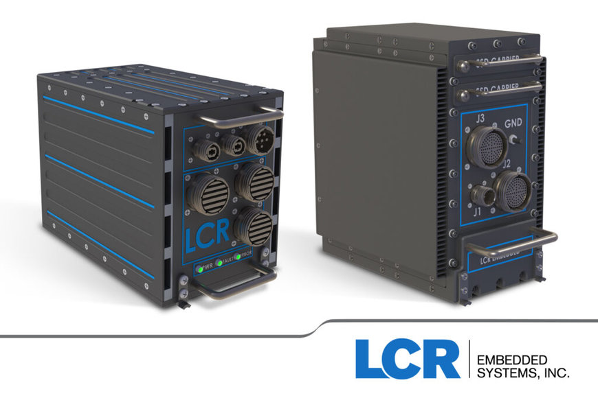 Conduction Cooled Chassis from LCR Enhances Heat Dissipation Capability for SOSA Aligned and VPX Module Payloads